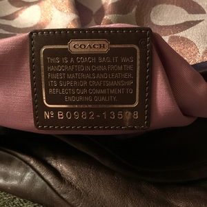 Coach purse